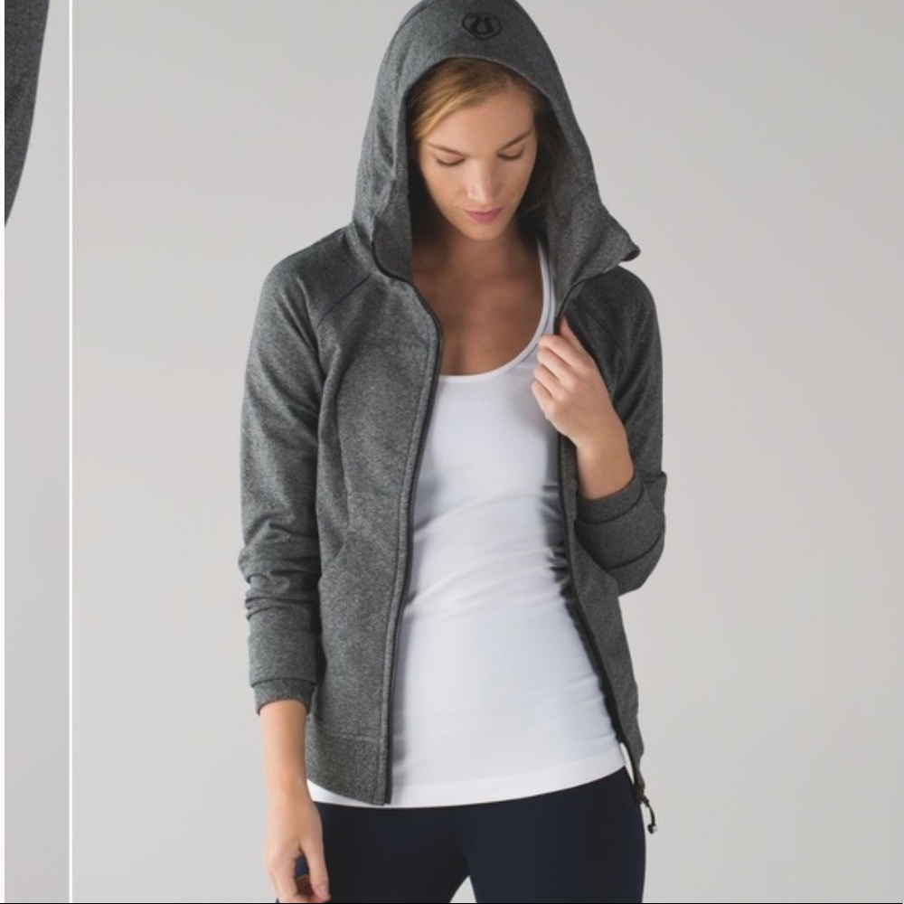 Lululemon Scuba III heather hoodie